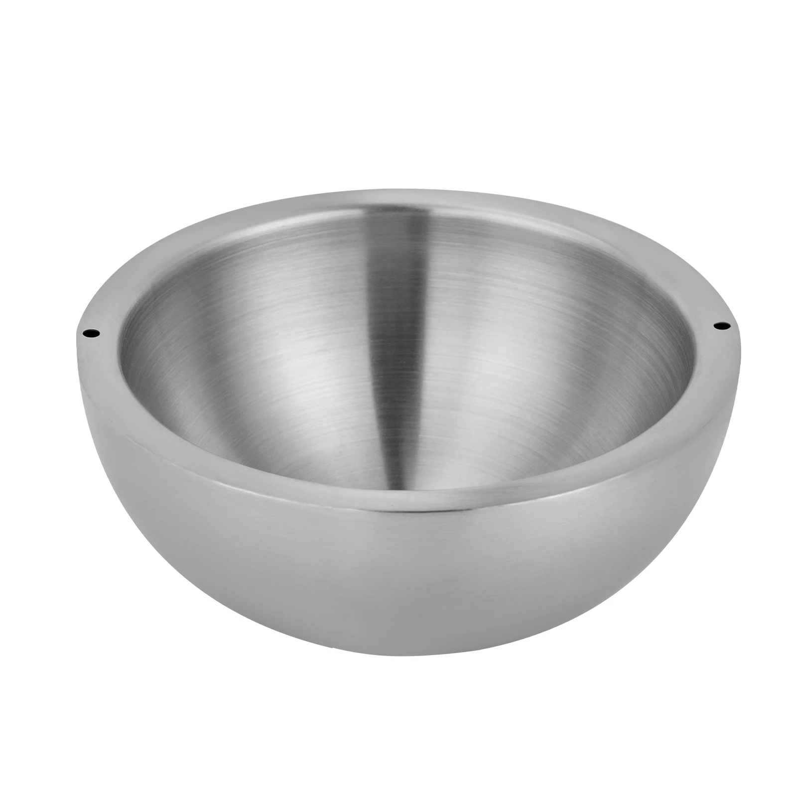 10 Pcs 304 Stainless Steel Salad Bowl Set, Double Layer Insulated Bowls with Water Injection Holes for Salad Rice Sauce