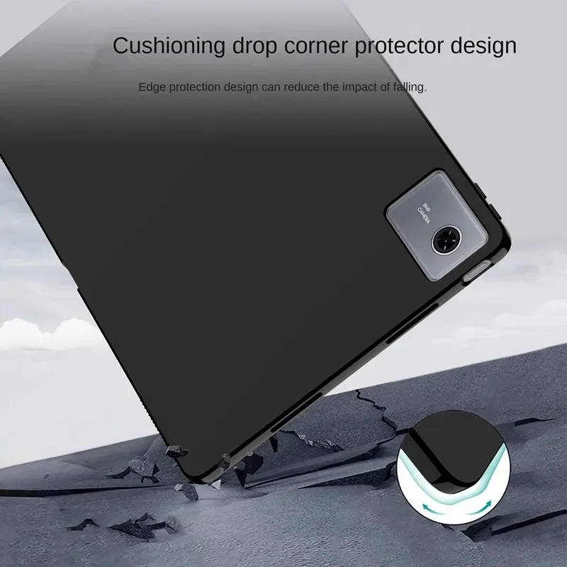 

For Lenovo Xiaoxin Pad 12.1 2025 Case 12.1inch TB365FC Airbag Silicone Soft TPU Tablet Cover Funda Shockproof Protective Shell