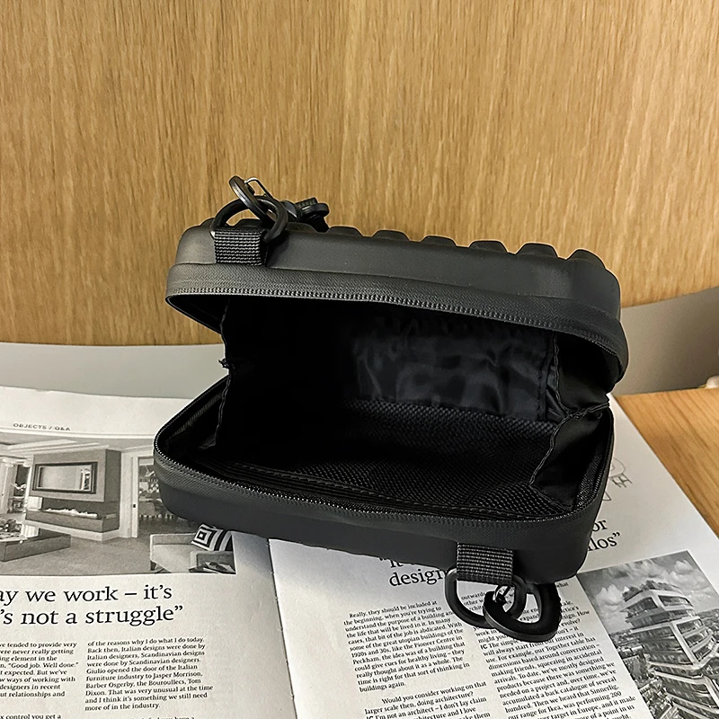 للجنسين الترفيه حقيبة كتف الجيش الأخضر بولي كلوريد الفينيل شفافة حقيبة كروسبودي للنساء 2025 صندوق صغير حقيبة يد محفظة حقيبة رافعة عادية