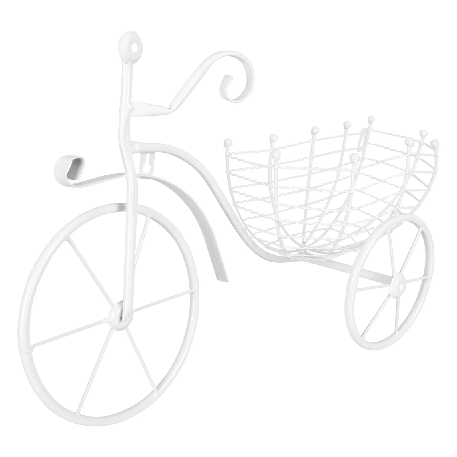 

1Pcs Wall Bike Planter Sturdy Premium Plant Container Decorative Flower Pot Home Balcony Garden Outdoor Plant Holder