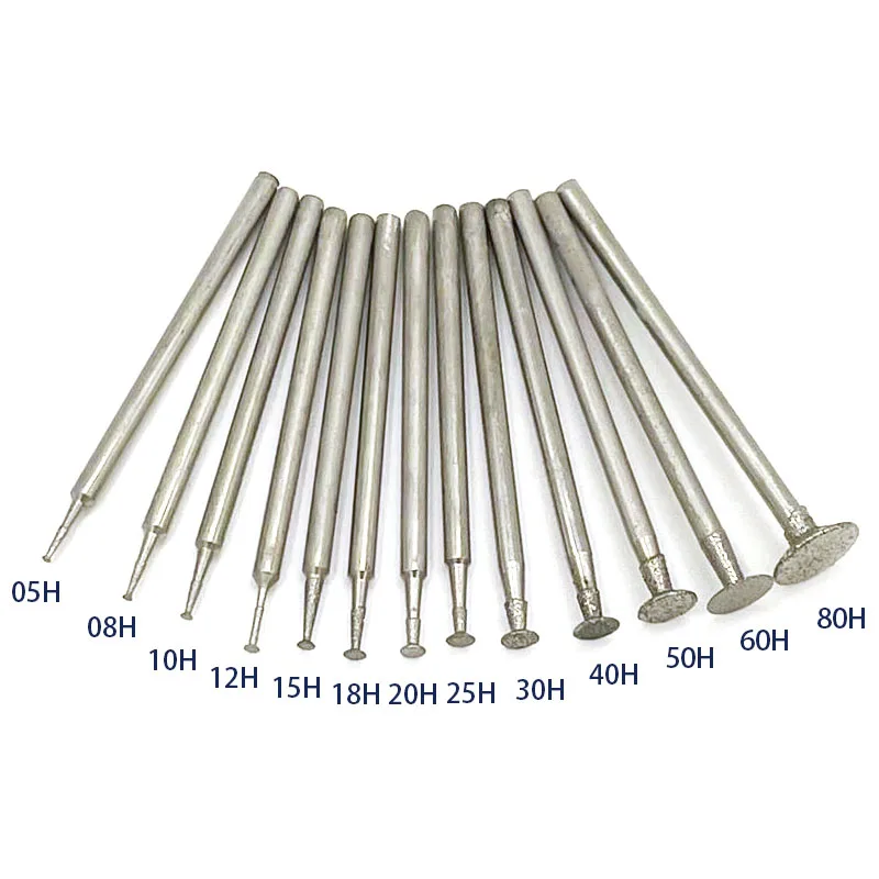 2.35mm/3mm Shank Diamond Burs Rotary Sintered Abrasive Grinding Bits Burr