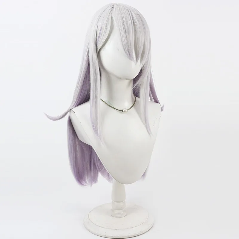 Mignon Sound Voltex Kuranoya Setsuna Cosplay Wig Simulated Scalp Loose Hair Sound Voltex Double Open
