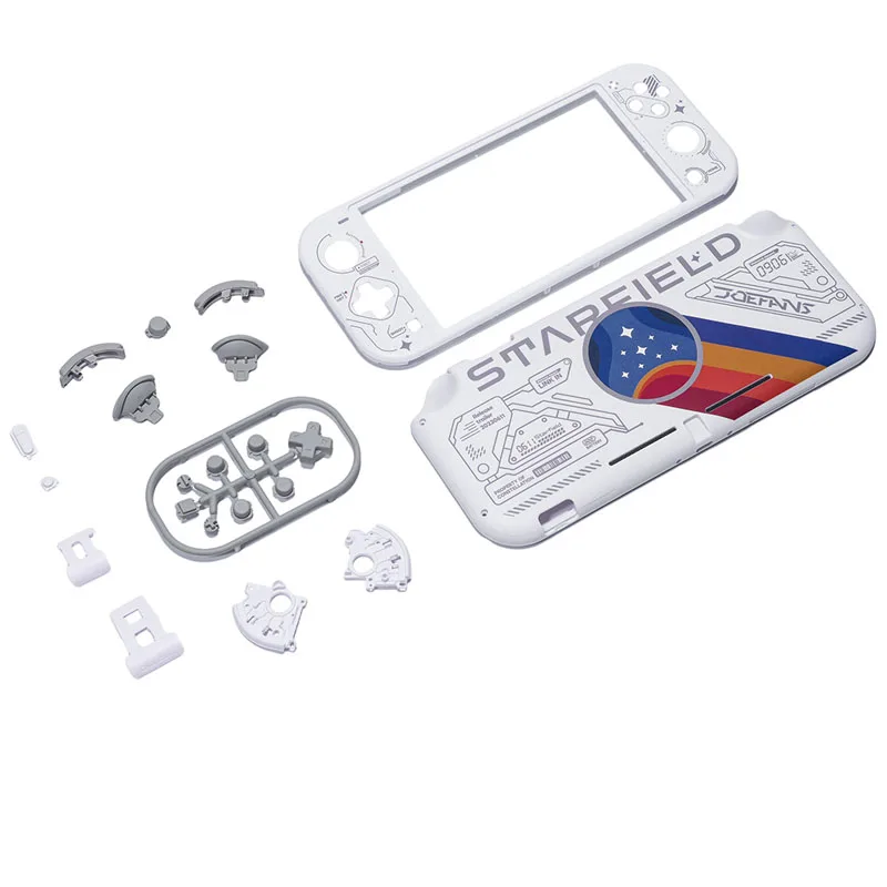 Imagem -06 - Nintendo Switch Lite Game Console Case ns Lite Filme de Vidro Temperado Acessório de Modificação de Tela Substituindo Shell Botão Habitação