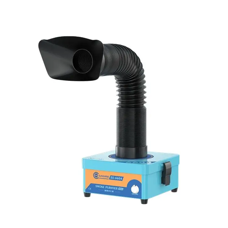 SS-6604 Mini Smoke Purifier for Phone Repair Welding Smoke Fume Extractor for Soldering