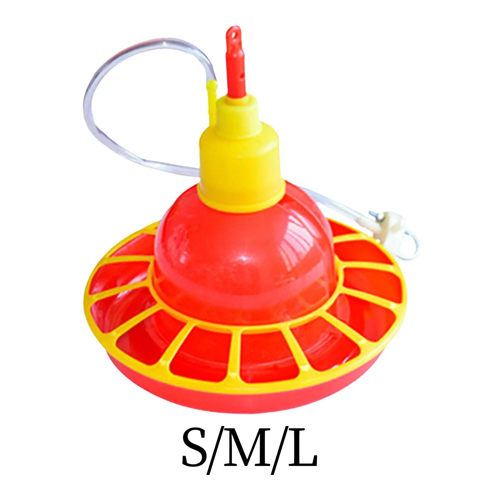 Automatic Chicken Waterer Farm Supplies Sturdy Chicken Watering Supply Poultry Waterer for Quail Chicks Ducks Turkey Pigeon