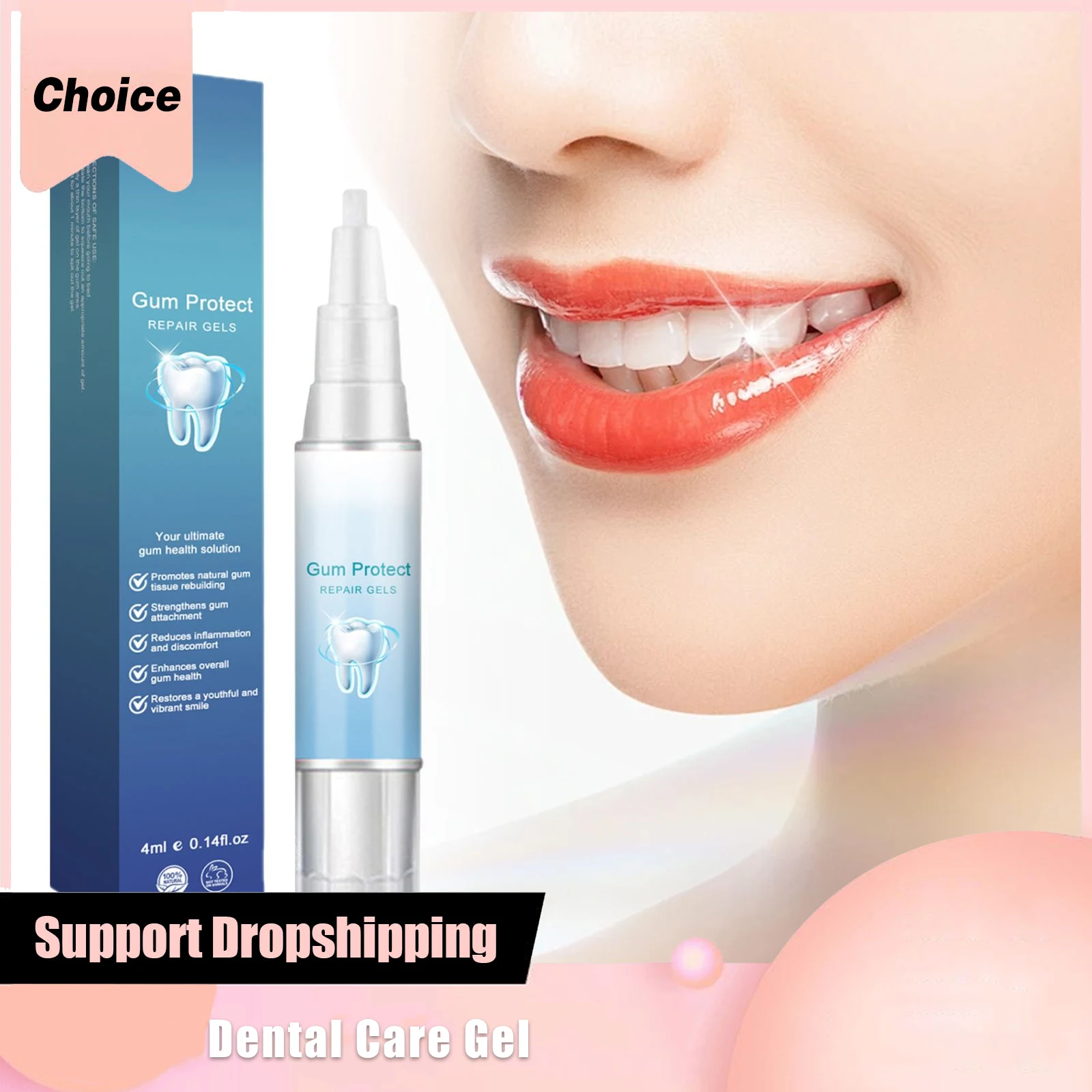 Dental Care Gel Improve Halitosis Fresh Breath Reduce Pigmentation Repair Gingival Inflammation Brightening Tooth Oral Care Gel