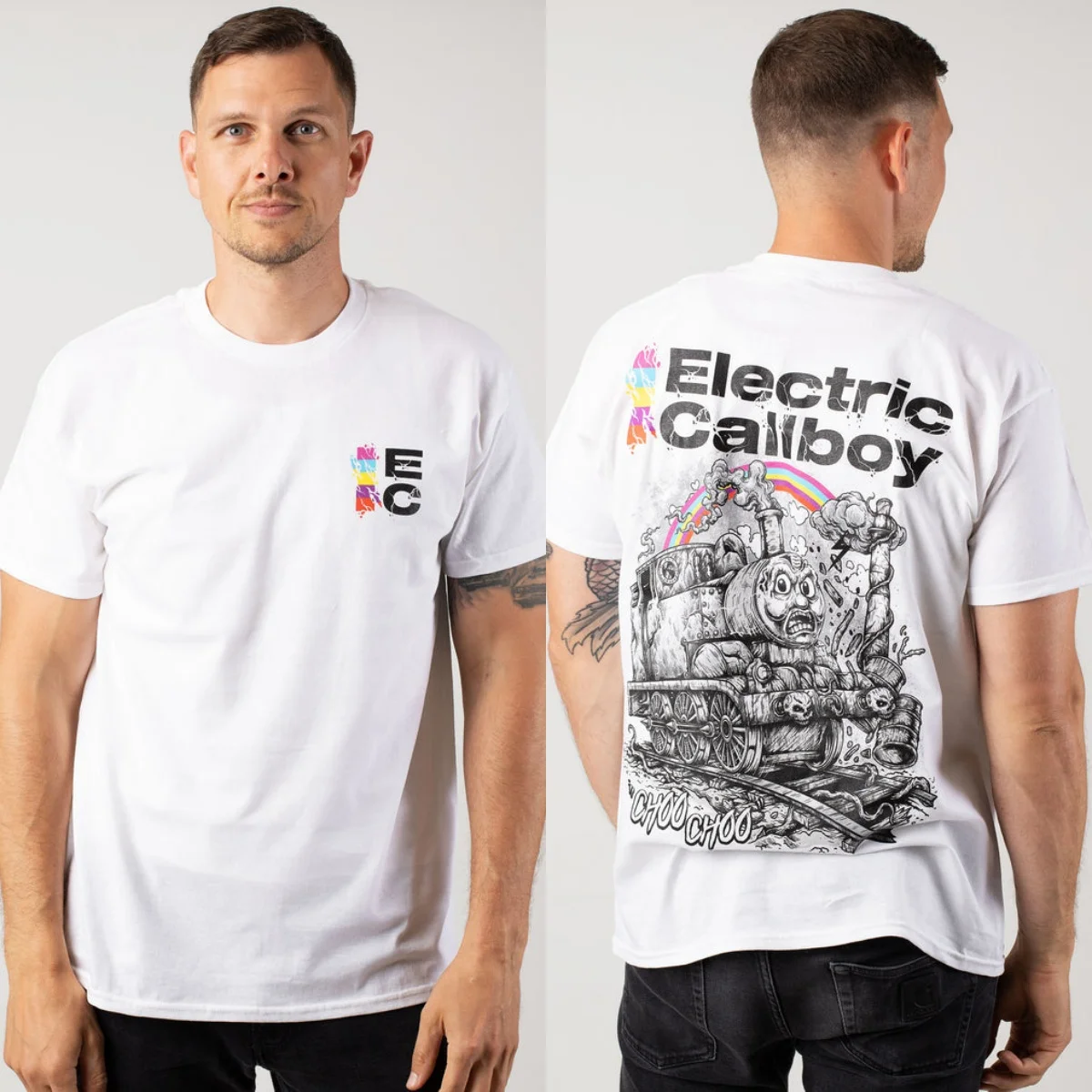 Electric Callboy Graphic Cotton T-shirt Unisex Summer Short Sleeve Fashion Brand Tee Luxury Casual Vintage Retro Tees