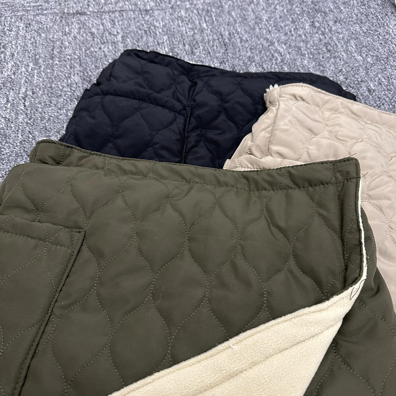 Warm Cotton Skirt Lightweight Spring Autumn Winter Women's High Waist Umbrella Skirt Commute Style Polyester Fiber