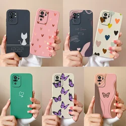 For Redmi Note 10 10T 10S Phone Case Fun Monster Soft Liquid Silicone Full Protection Back Cover For Redmi Note10 10 S T Funda