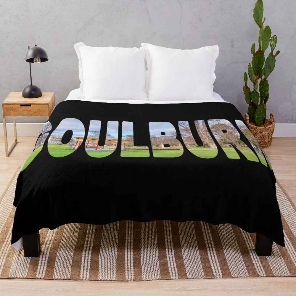 

GOULBURN - Outback New South Wales Australia Regional Throw Blanket Flannels christmas decoration Blankets