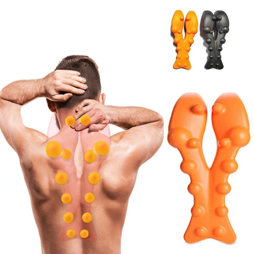 Neck and Shoulder Relaxer with Upper Back Massage Nodes, Cervical Traction Neck Stretcher for TMJ & Spine Pain Relief
