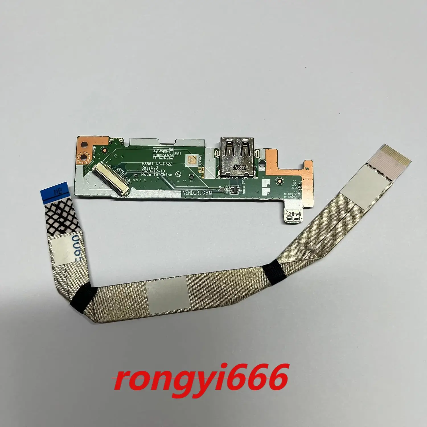 5C50S25182 USB Board for Lenovo IdeaPad 3-15ADA6 82KR 3-15ALC6 82KU NS-D522
