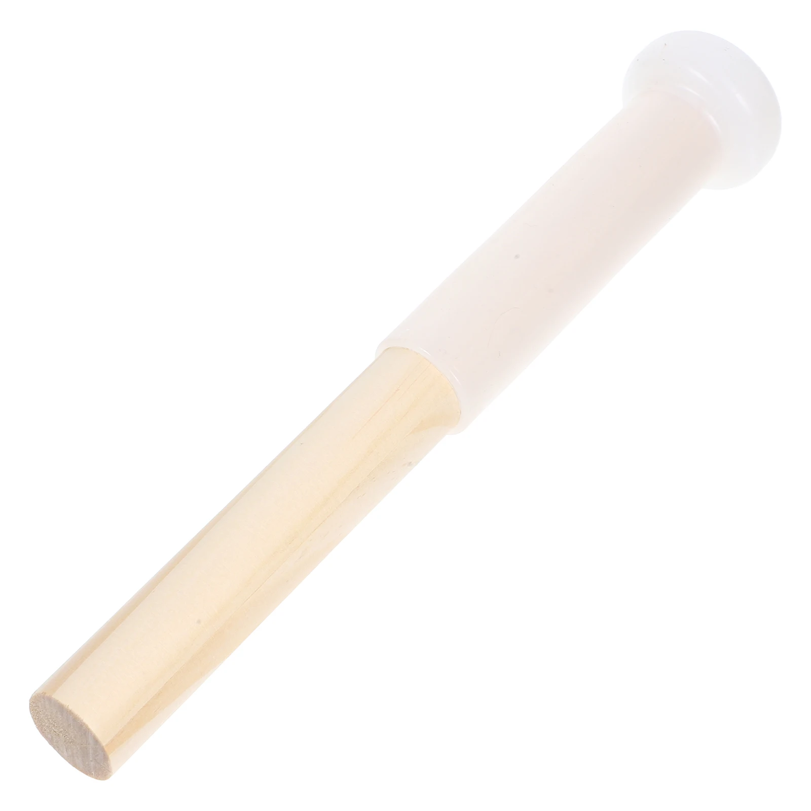 

1pcs Rubber Head Singing Mallet Crystal Sound Bowl Striker Wood Handle Strong Flexible Lightweight Portable Nepal Stick Yoga Rod