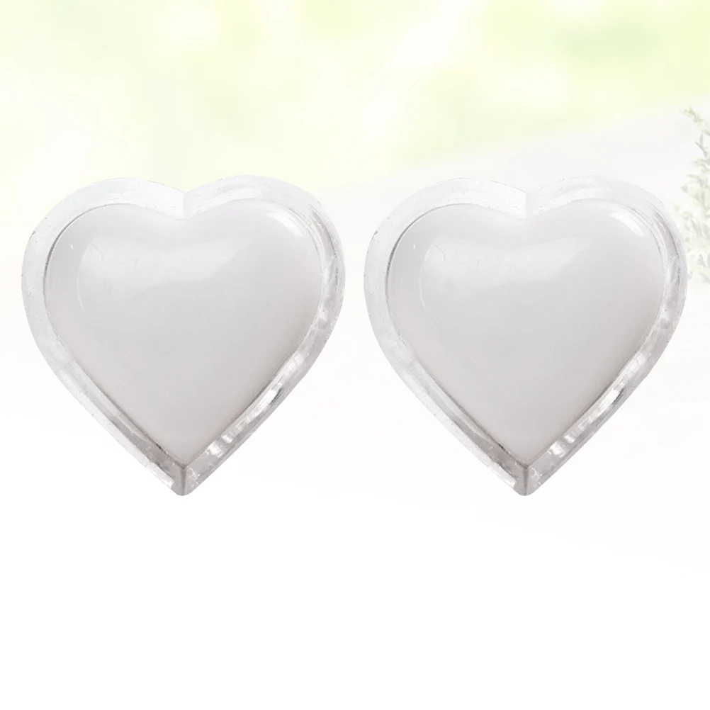 

10pcs LED Love Shape Night Shape Wall Light Lamp Householde Decor Light for Wedding (US Plug White)