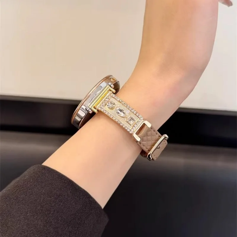

Card diamond grid pattern suitable for Huawei GT5/GT5 Pro/GT4/GT2/3/4 22mm/20mm/18mm fashionable watch straps