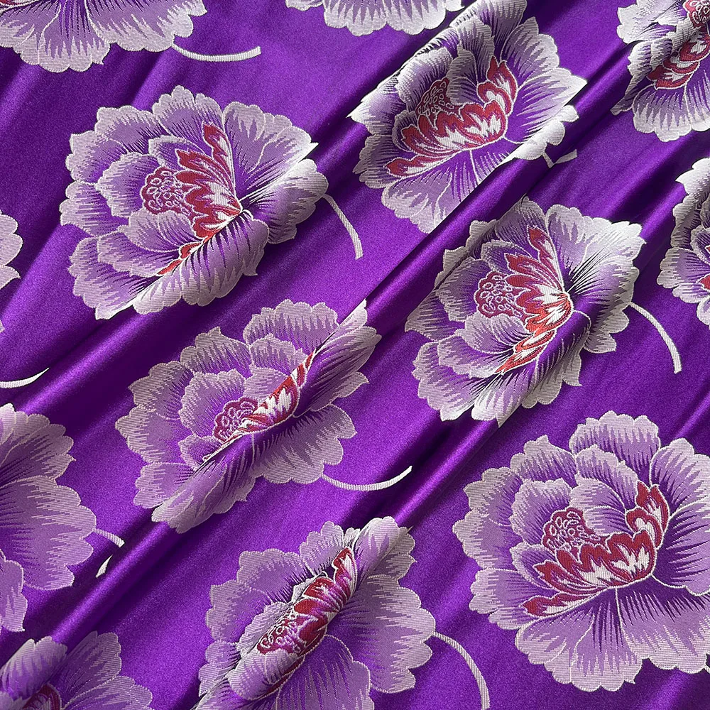 الدمشقي الساتان الديباج الجاكار النسيج خمر الأزهار الوريد للخياطة معطف الستار مفرش المائدة وسادة أريكة وتنورة الملابس