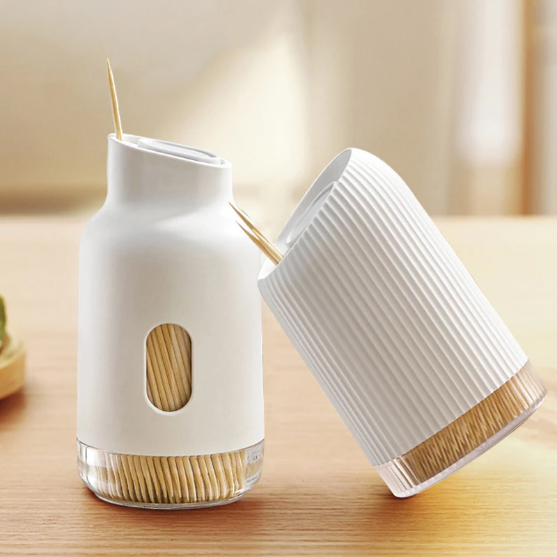 Portable Toothpick Holder Pocket Toothpick Dispenser Storage Bucket Convenient Toothpick Box For Living Room