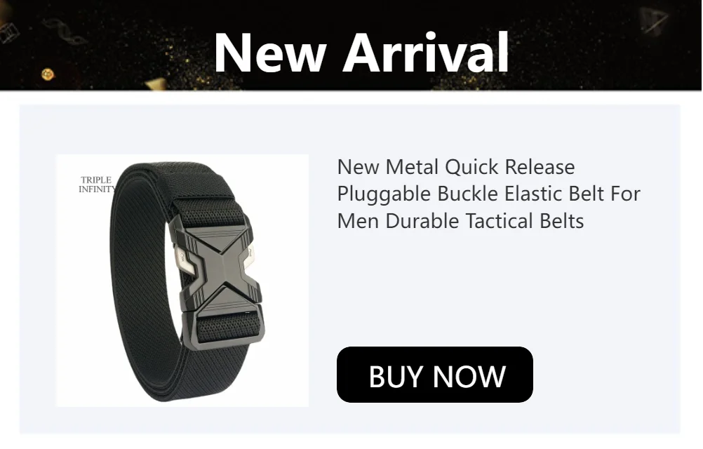 New Metal Automatic Buckle Nylon Tactical Belts For Men Adjustable Trousers Waistband Outdoor 3.8cm Width Sports Belt Quick Dry