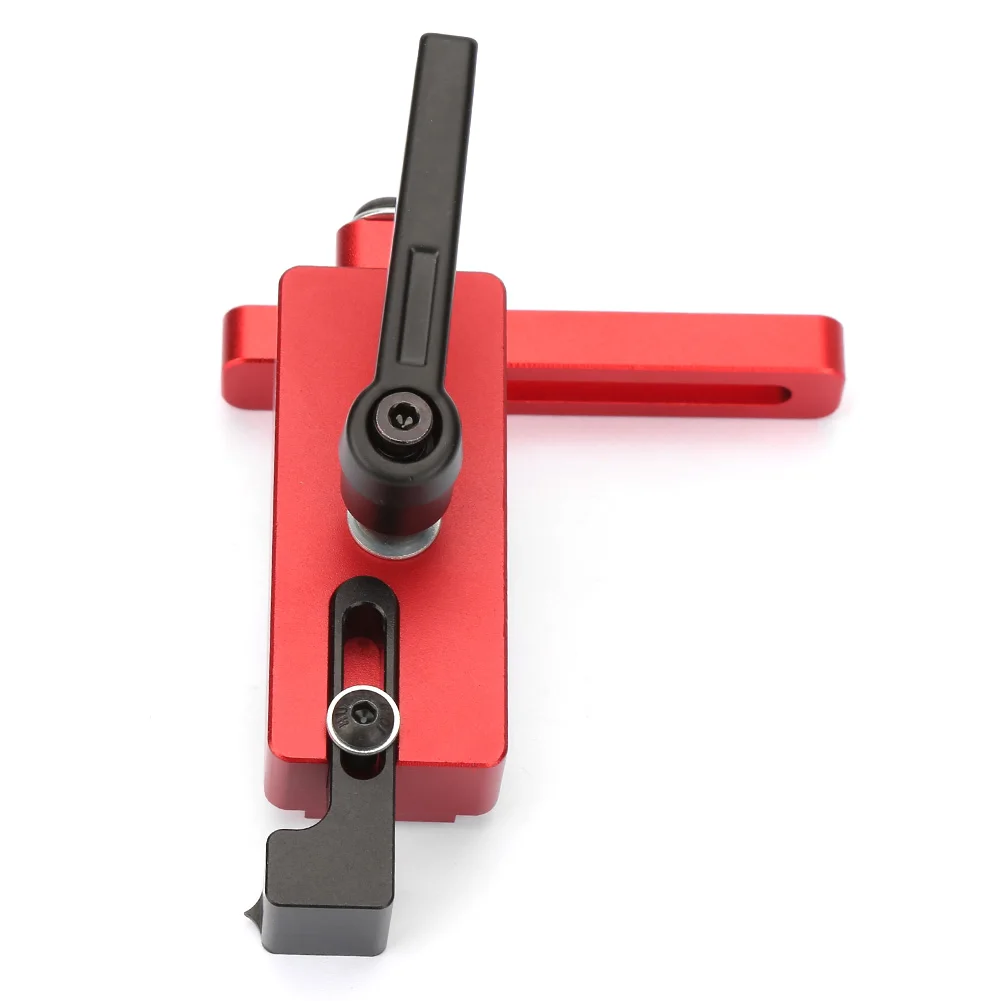 45 tipos de herramientas de carpintería, tope de pista de inglete, dispositivo de límite de longitud preciso, límite de longitud
