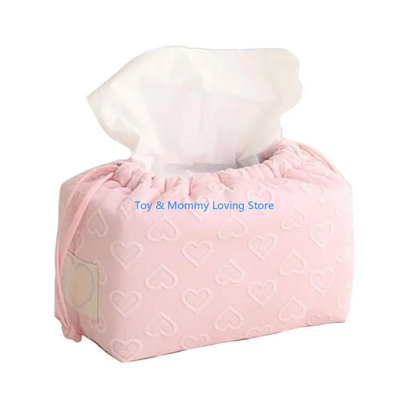 

Y1QF Diaper Bag Cloth Tissue Storage Hand Paper Towel Hold Cloth Box for Stroller