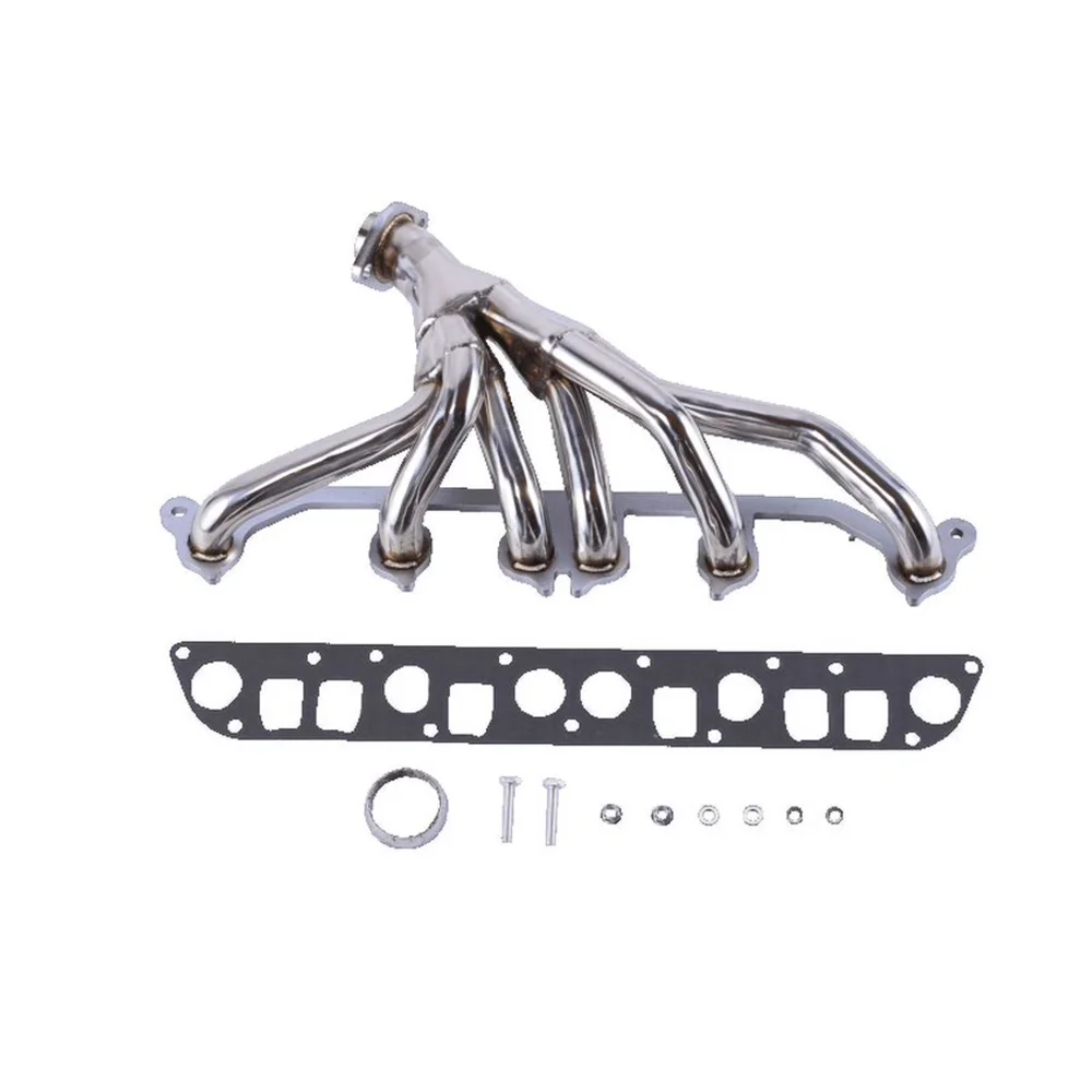 Exhaust Manifold Header Gasket Kit for 1991-1999 Jeep Wrangler Cherokee Grand Cherokee 4.0L 6CYL TJ YJ XJ Exhaust Header T-304