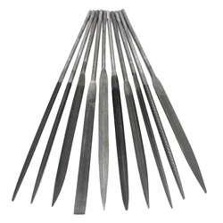 10PCS 200mm File Set for Metal Jewelry Polishing Wood Carving Woodworking Hand Tool Jewellery Tools