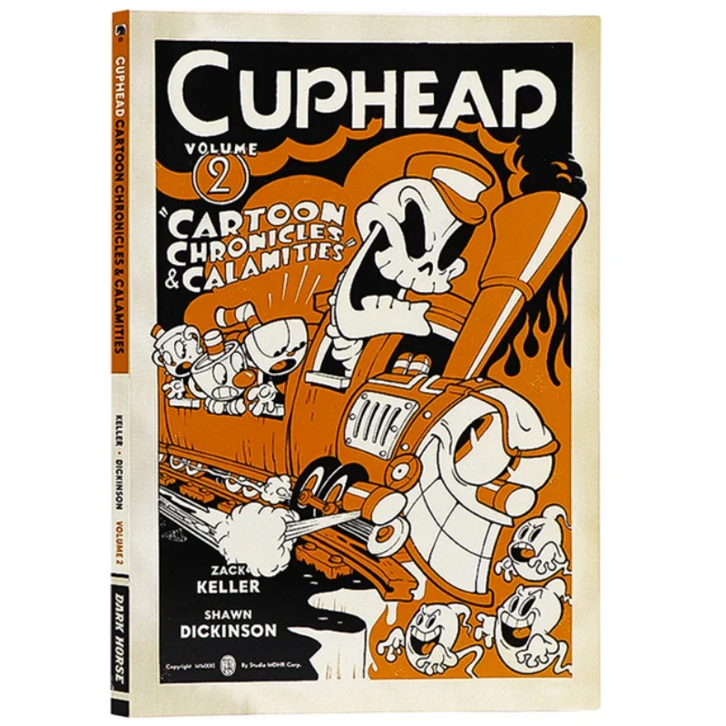 

Cuphead, том 2, комикс Зак Келлер, мультфильм, детские книги в возрасте 8, 9, 10, 11, 12, английская книга, графические романы 9781506712482