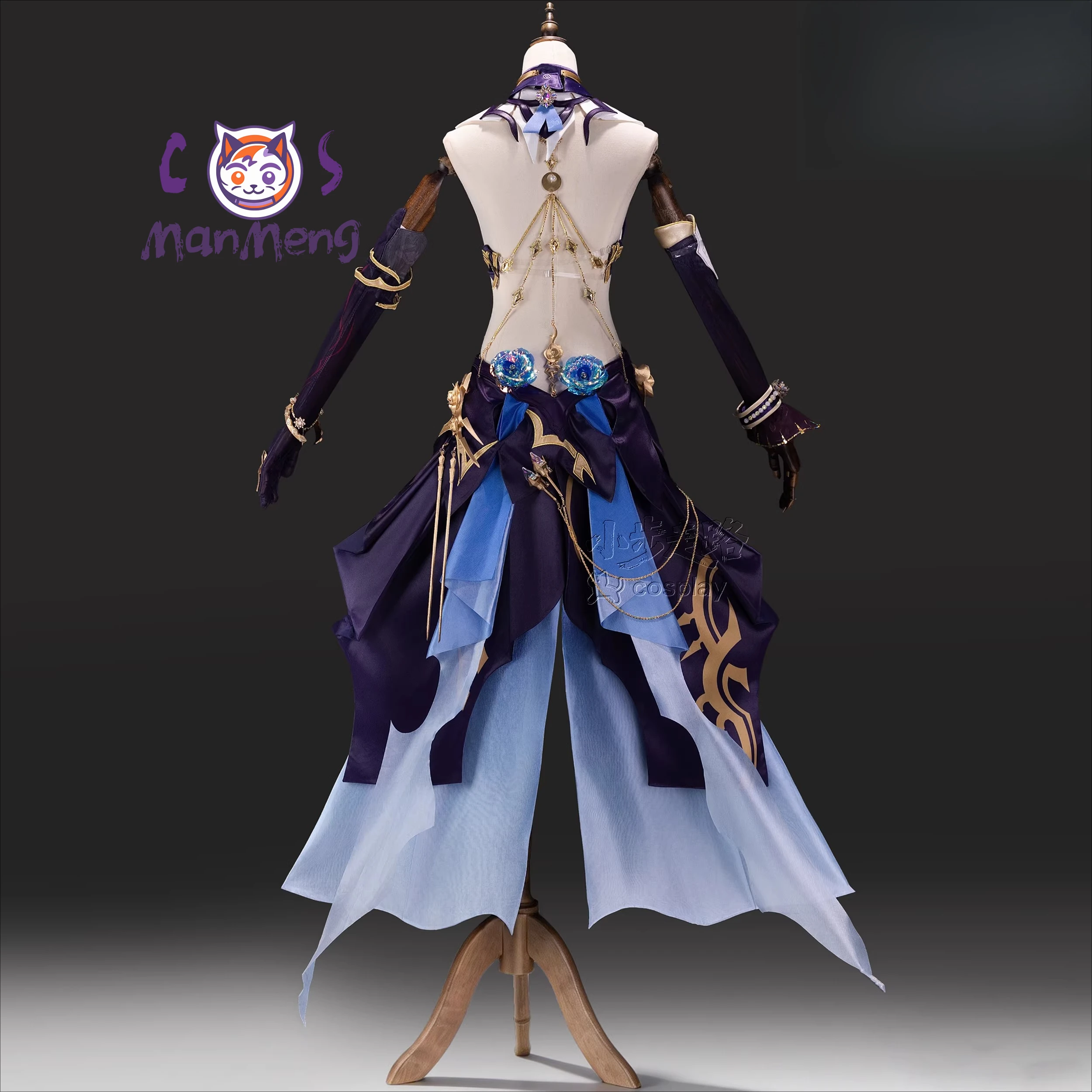 

Game Honkai Impact 3rd Rita Rossweisse Lost Soul Cosplay Costume Outfit Dress Carnival Halloween Role Play Wig Woaman Suits