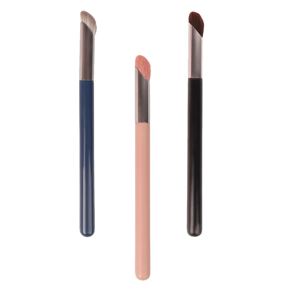 

3Pcs Concealer Makeup Brushes Finger-Pulp Shape Soft Synthetic Fiber for Even Application Eyeshadow Nose Shadow Brush Women