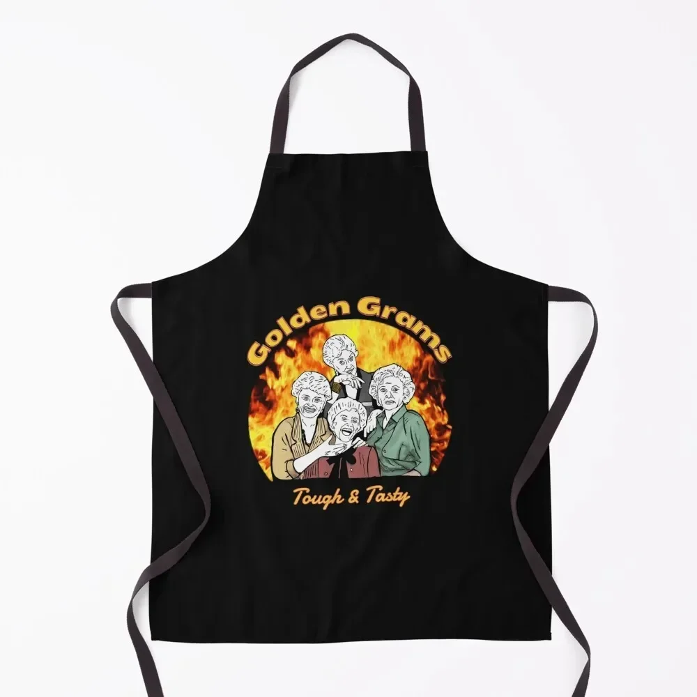 

Golden Grams Apron Kitchen For Men Professional Barber Barber kitchen jacket woman Apron