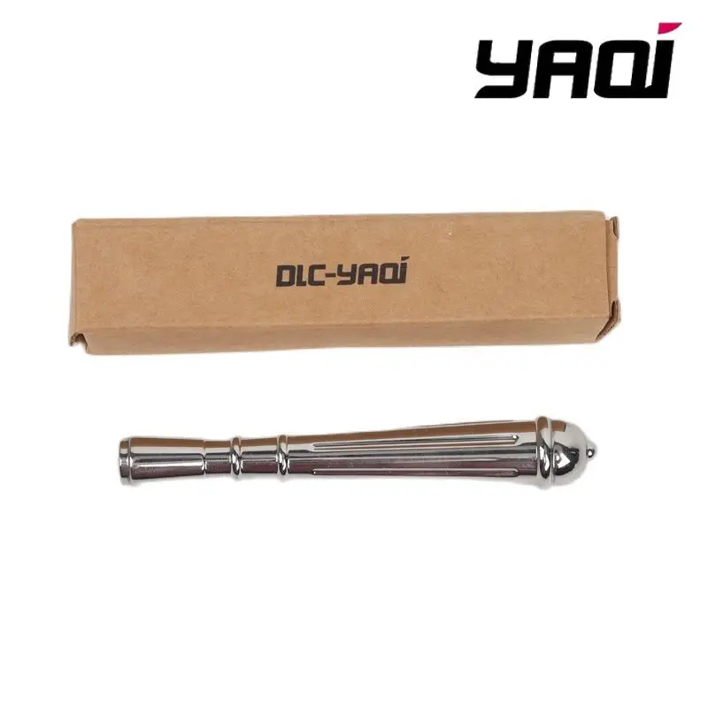 مقبض الحلاقة Yaqi دمعة مصقولة من الفولاذ المقاوم للصدأ للرجال آمنة ماكينة حلاقة اللحية مقبض المقتنيات هدية عيد ميلاد لصديقها