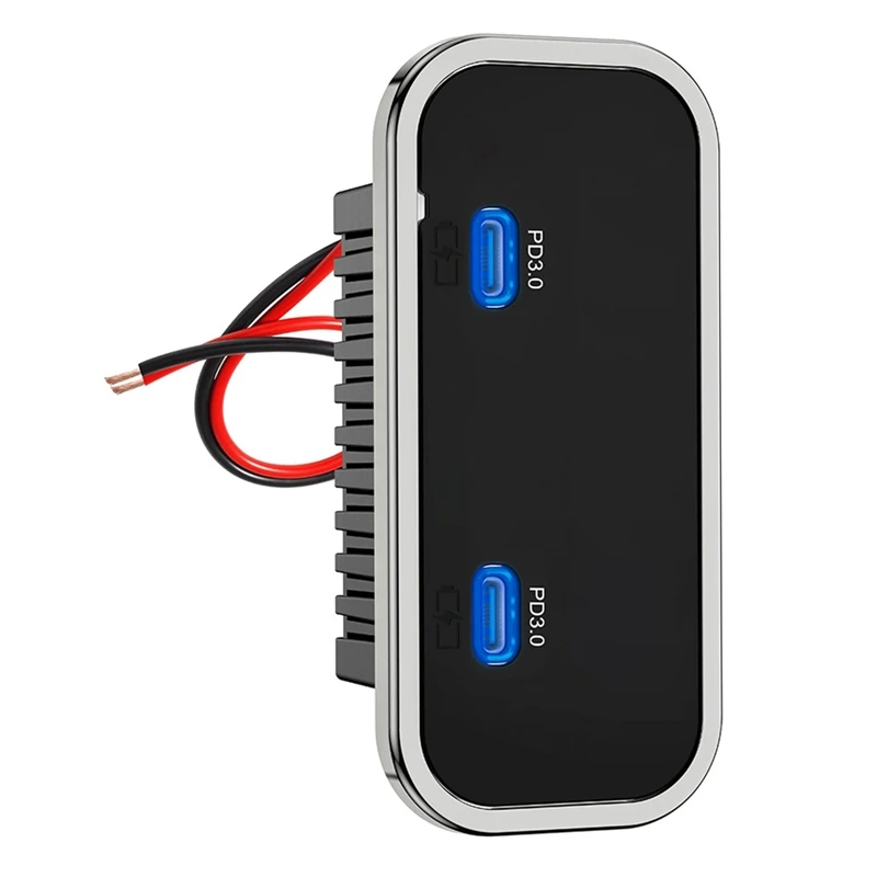 boAt Car Charger Panel Dual 30W PD3.0 USB C Ports Fast Charging Power Outlet Socket for 12V/24V RV Boat Truck Bus NICEMAN-NJ] - Aliexpress Deal