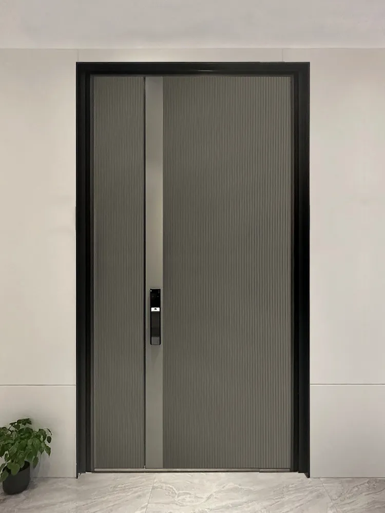 Custom Security Entrance Doors Master-Slider Villa ,Single-Panel  Cast Copper And Aluminum Doors