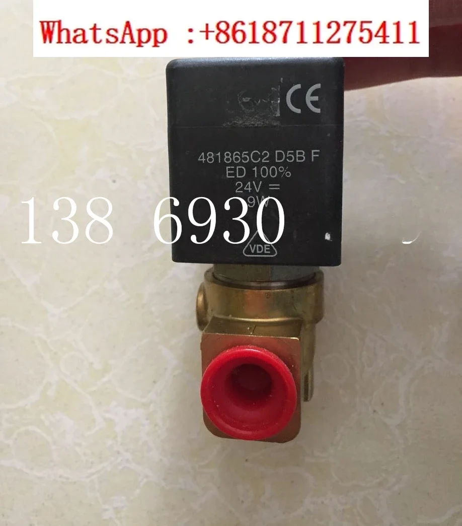 Electromagnetic valve two position three-way brass valve 131K0111-2995-481865C2