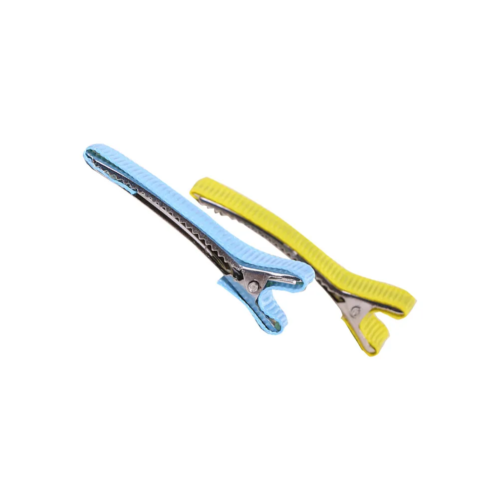 

40 шт. заколок для волос с лентой, без защелки, металлические, для бутиков, аксессуары для волос, заколки-бантики