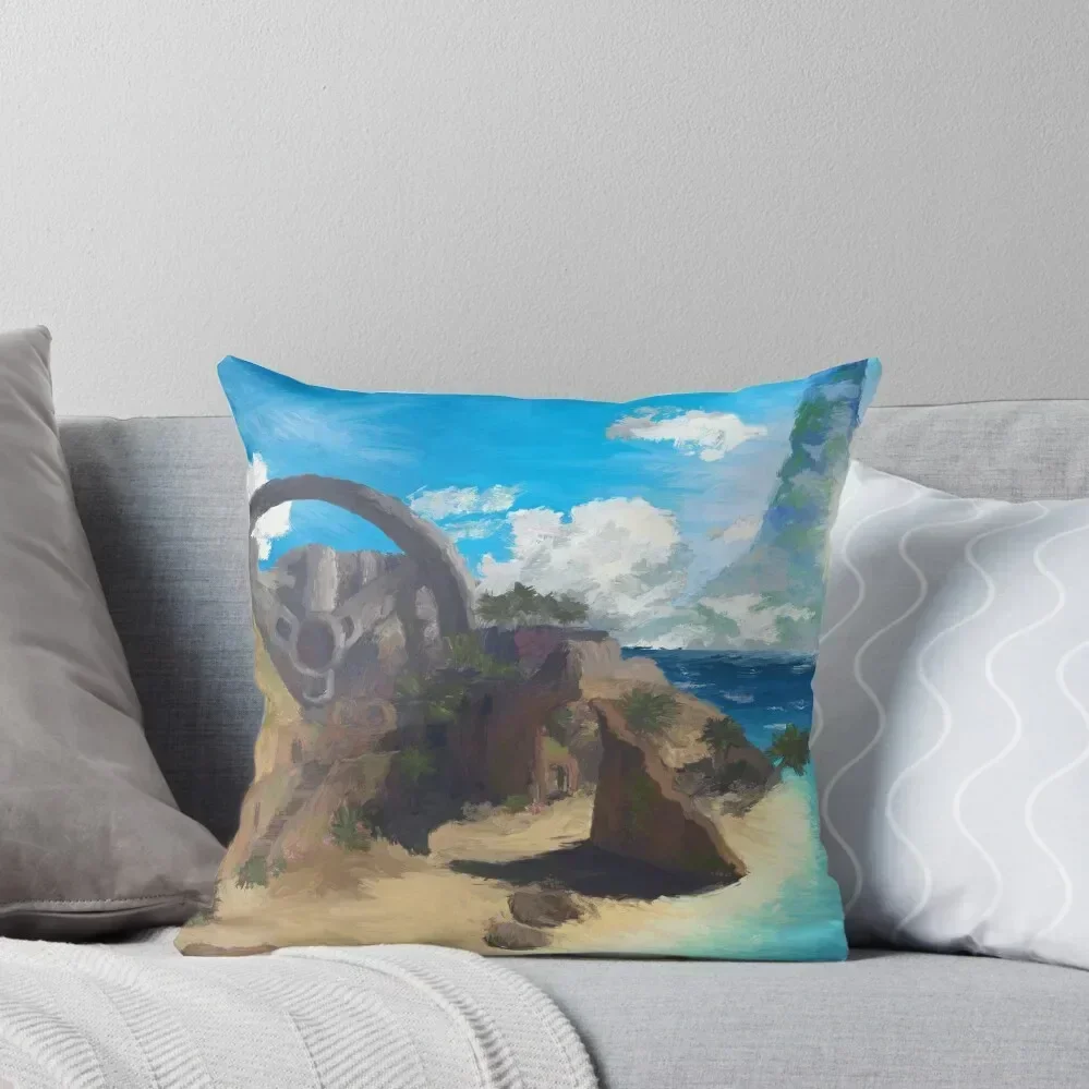 Impressionist Last Resort Throw Pillow Pillowcases home decor items pillow