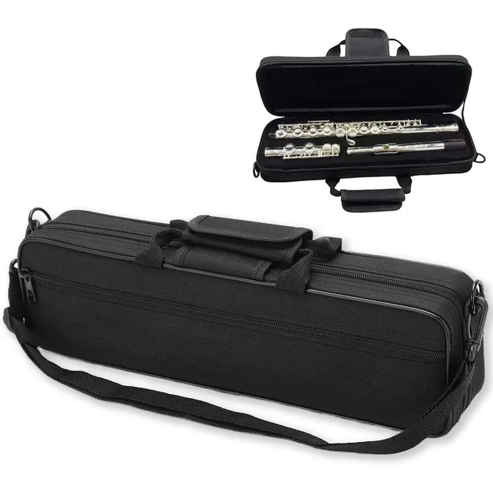 SLADE Factory Supports Oem Nickel Plated 16 Hole C Adjustable Opening Beginner Flute Set With Fabric Case