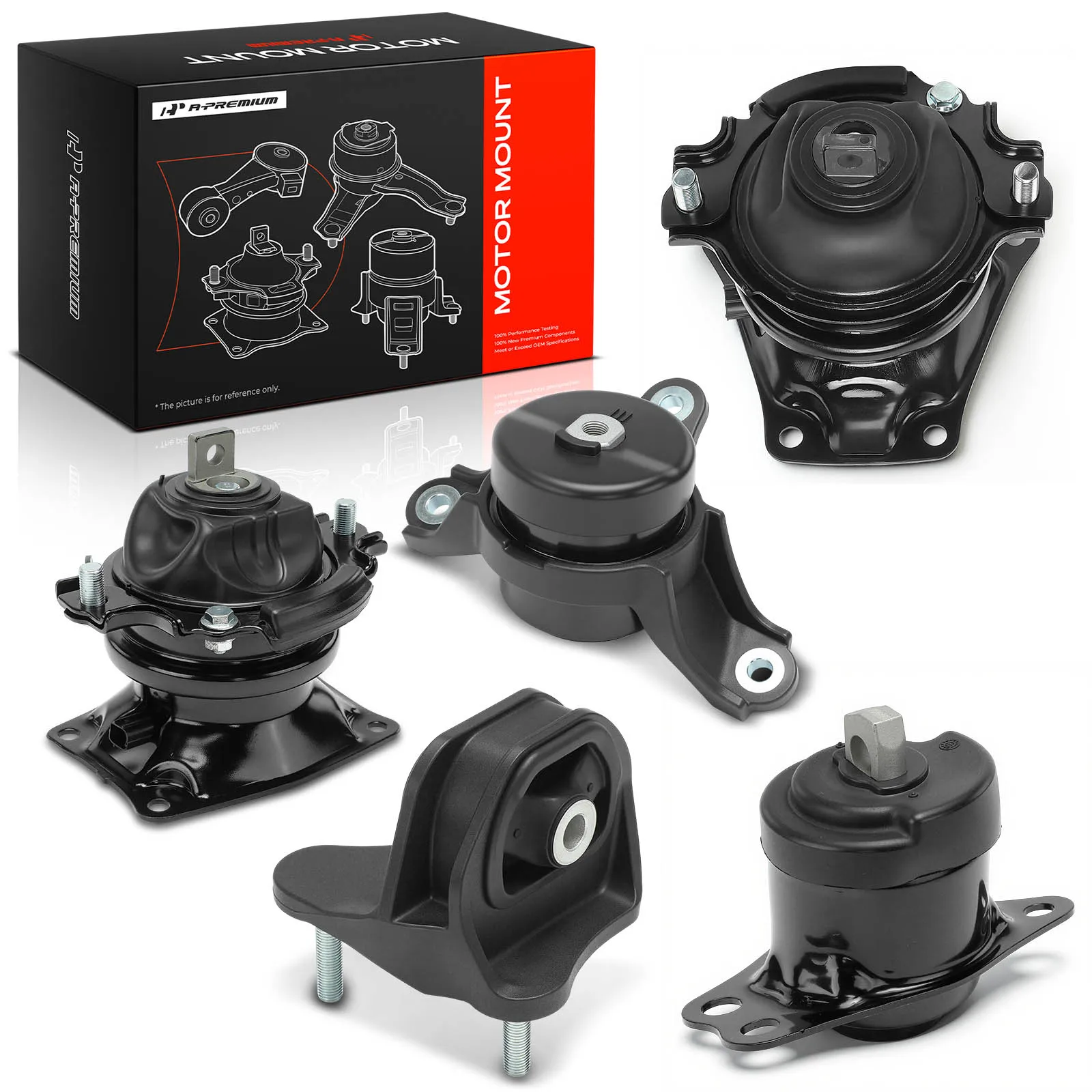 A-Premium 5pcs Engine Motor & Automatic Transmission Mount for Honda Accord 2013-2017 Acura TLX 2015-2020