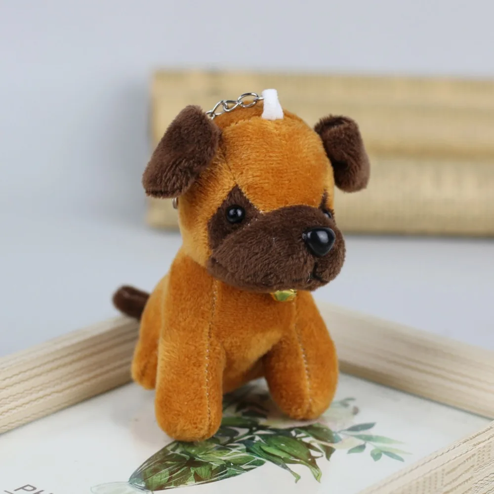 Plush Doll Wolfhound Plush Toy Keychain Wolfhound Kawaii Cartoon Wolf Dog Keychain Cute 10cm Wolf Dog Stuffed Doll Key Ring