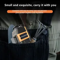 Laser Level Red Light 3D/4D 12/16 Lines Self-Leveling 360 Horizontal Vertical Cross Super Powerful Red Beams Laser Level