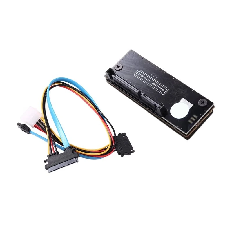 Efficientt-Integrated Data Supply Cable For SAS Hard Drive To SATA Adapter Card Sata3.0 SATA22PIN Male To SAS29PIN Female