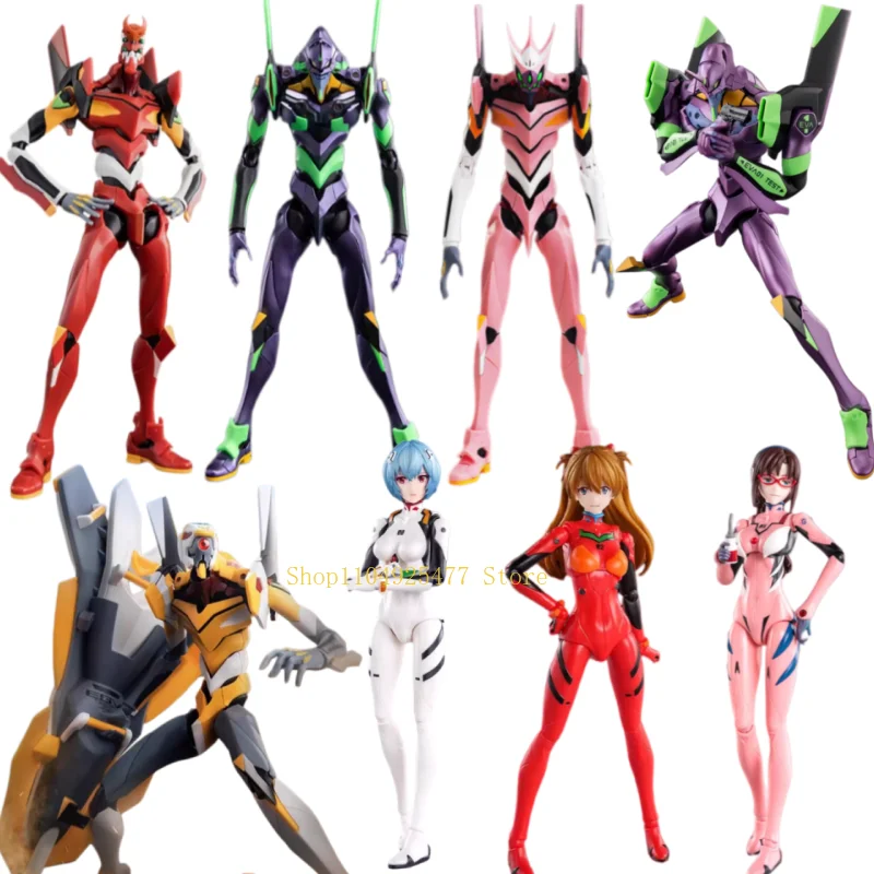 

Original BLOKEES EVA NEON GENESIS EVANGELION EVANGELION-01 012 EVA00 Mari Rei TV Version Assembled Action Figure Model Toys Gift