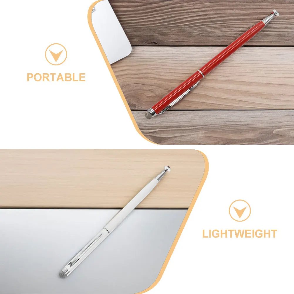 2 قطعة قلم شاشة تعمل باللمس بالسعة أقلام حساسية عالية القلم للهواتف الذكية أقراص الملحقات العالمية ستايلس للهاتف #6