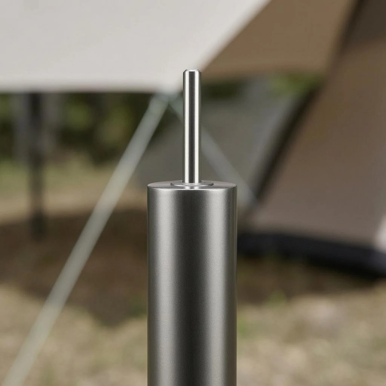 Canopy Pole 19 Mm 4-Section Pole Outdoor Support Connector Tips Easy to Install Steel view 4