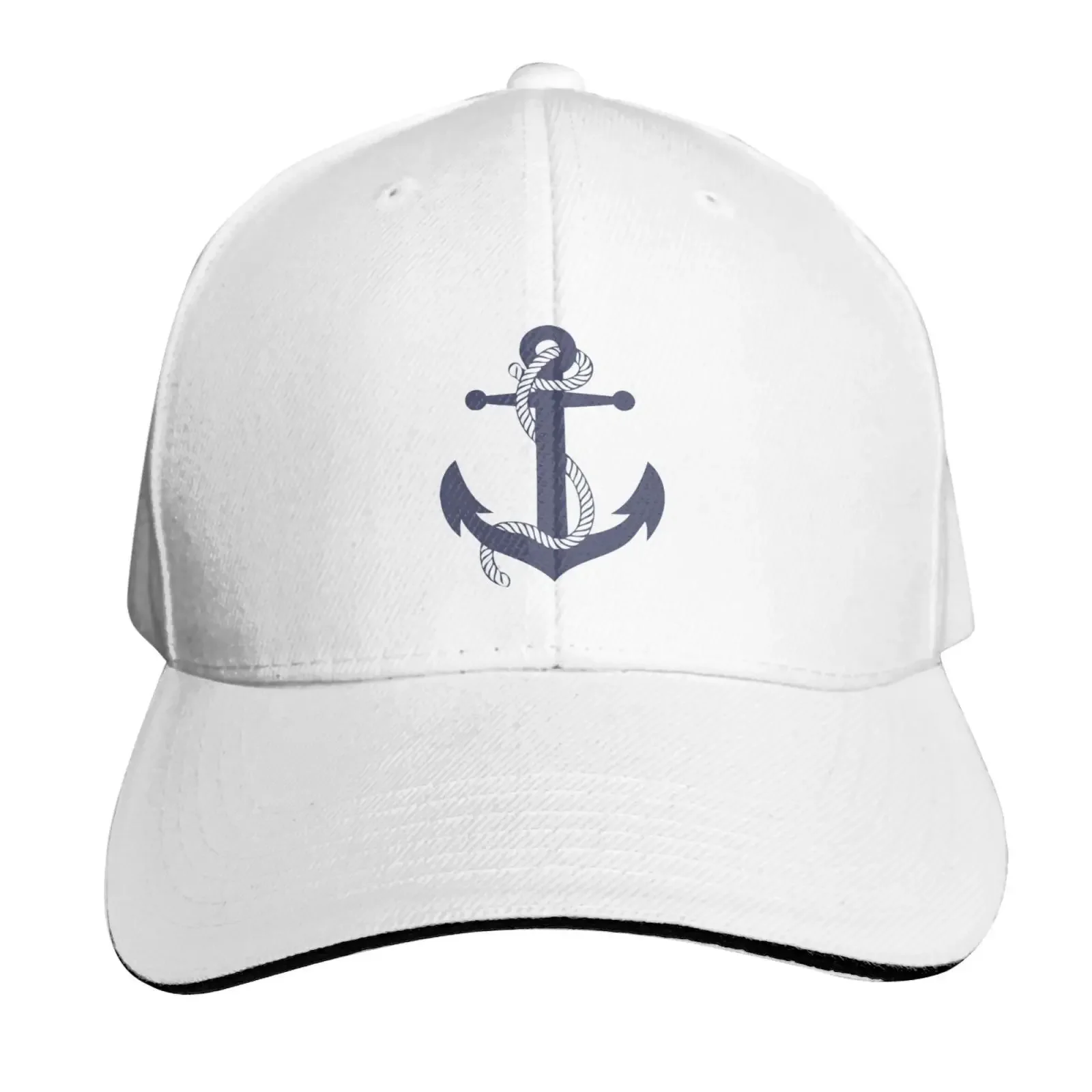 

Anchor Logo Printed Baseball Cap Men's Womens All Season Casual caps Trucker Hat Back Adjustable Outdoor Sport Hiking Dad Hats