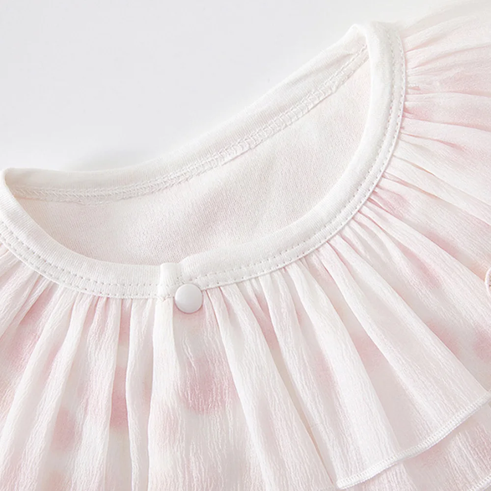 عيد الشكر طفلة رومبير طويلة الأكمام القطن الأزهار الرضع بذلة الأميرة الخريف بوتيك ملابس الطفل