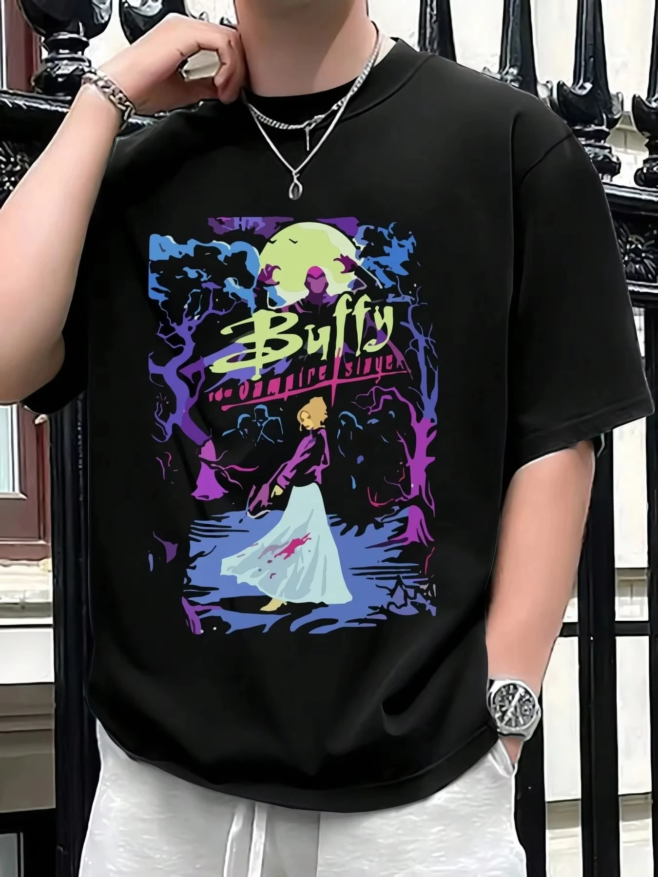 2026-nova-camiseta-de-manga-curta-buffy-moda-impressa-camiseta-com-design-da-maldicao-do-diabo-rua-hip-hop-camiseta