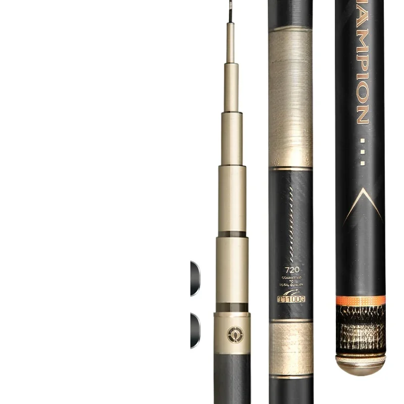 

Silver carp and bighead carp fishing rod hand, ultra-light and ultra-hard fishing, Taiwan fishing, large object rod 19