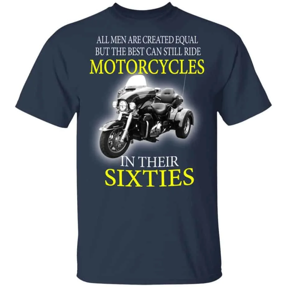 Trike The Best Ride Motorcycle in Sixties T-Shirt 100% Cotton O-Neck Short Sleeve Summer Casual Mens T-shirt Size S-3XL