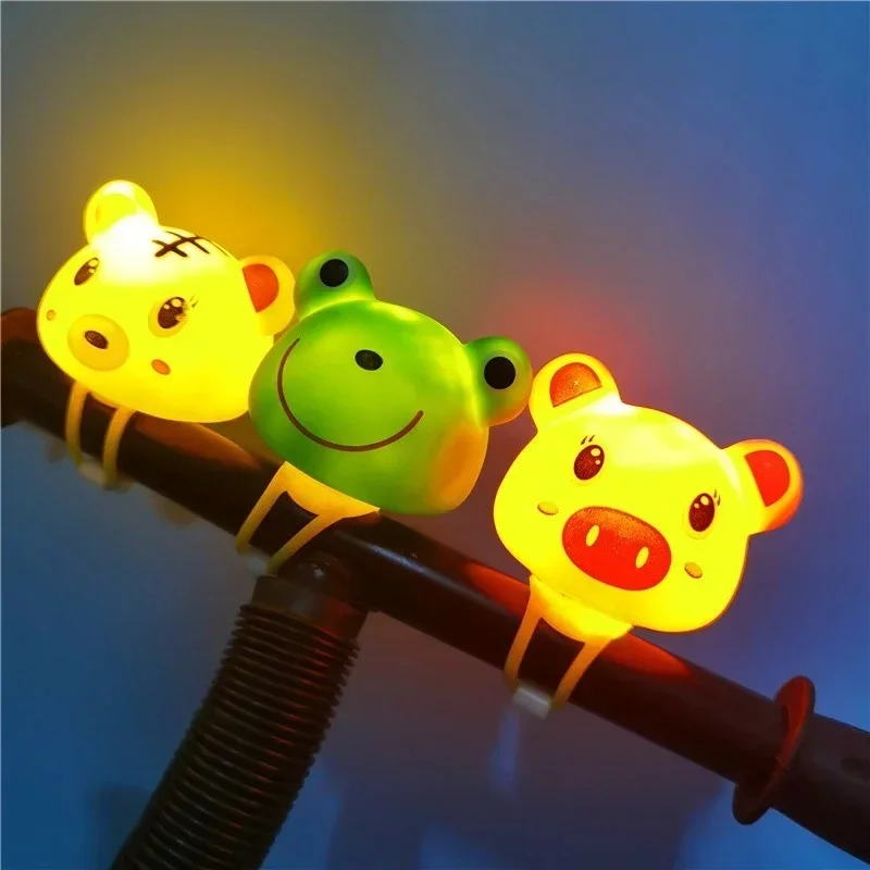 Cute Bicycle Bell Animal Small Hamster Safety Rubber Kids Adult Tricycle Scooter Handlebar Air Horn Ring Bike Cycling Accessorie